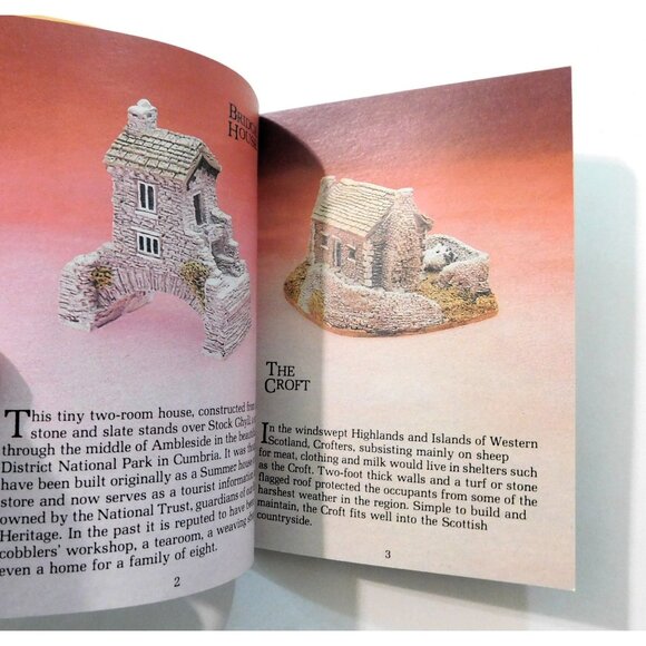 Lilliput Lane Collectible Miniature Figurines Booklet 1987 Decorative Guide - Picture 4 of 4